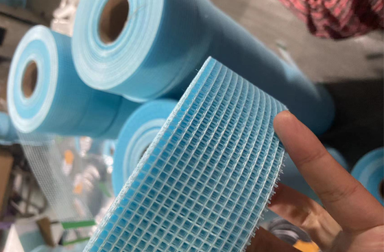 Fiberglass self-adhesive mesh tape Fiberglass self-adhesive mesh tape